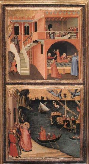 Ambrogio Lorenzetti Scenes of the Life of St Nicholas Germany oil painting art